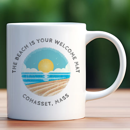 Personalize Free Cohasset MA: Ceramic Mug Collection from Baby Squid Ink 