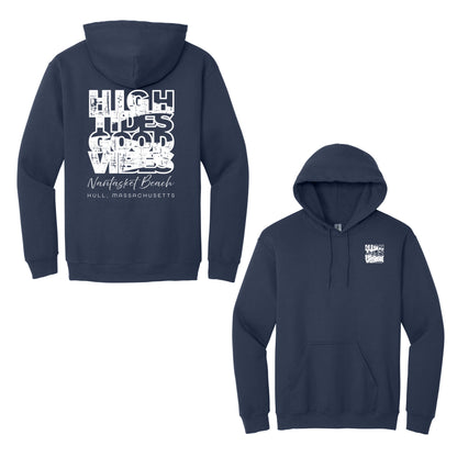 Personalize Free High Tides Good Vibes Hoodies from Baby Squid Ink 
