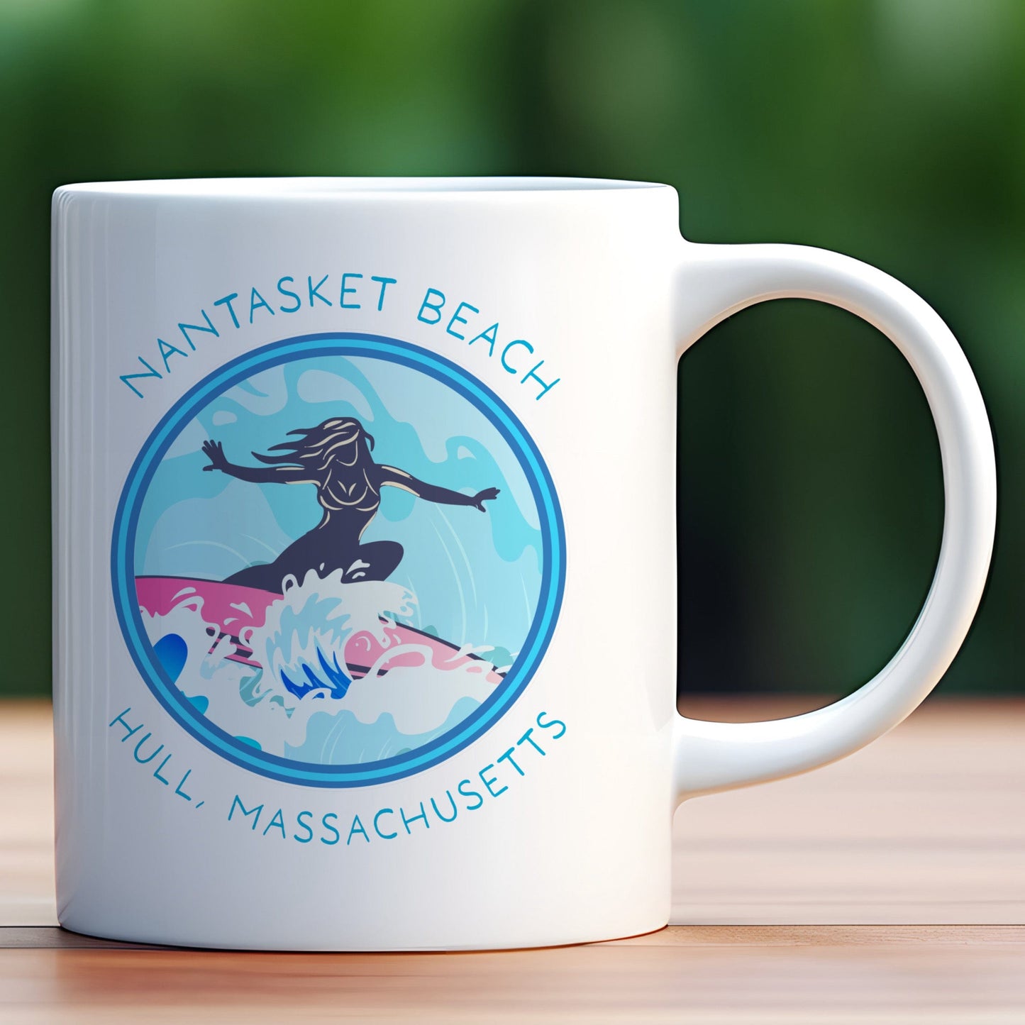 Personalize Free Hull MA Ceramic Mug Collection from Baby Squid Ink 