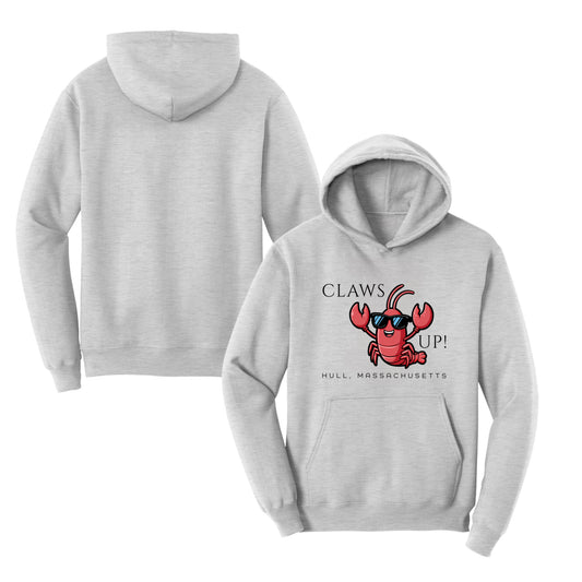 Claws Up!  Kids Fleece Hoodie Sweatshirts, Hull