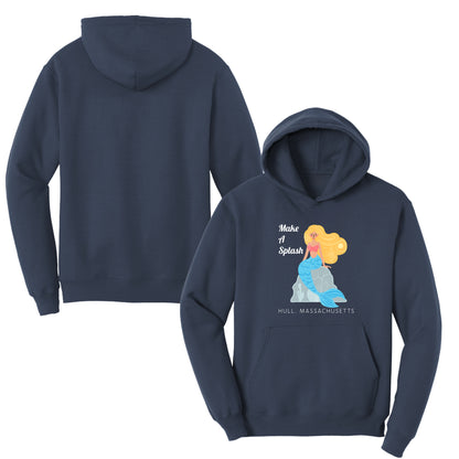 Make a Splash, Kids Fleece Hoodie Sweatshirts, Hull