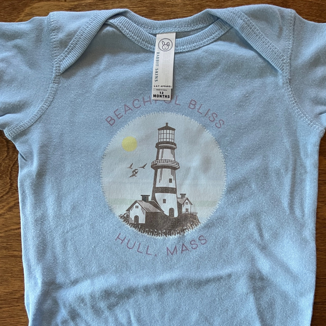 Hull Lighthouse, Infant Cotton Onesie