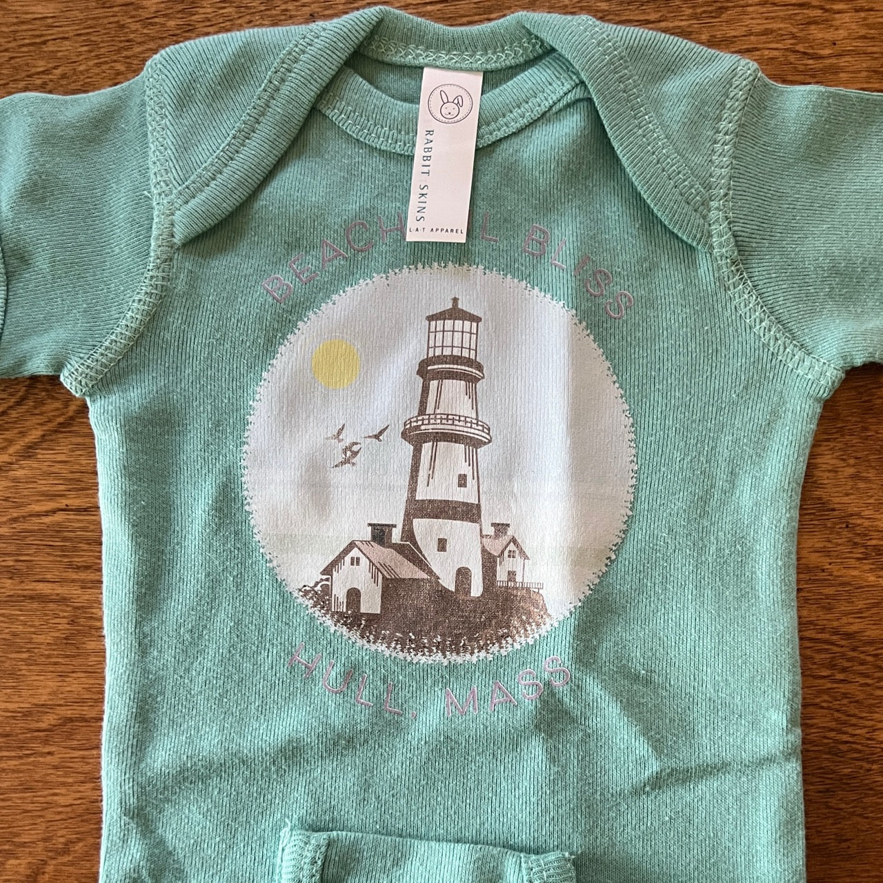 Hull Lighthouse, Infant Cotton Onesie