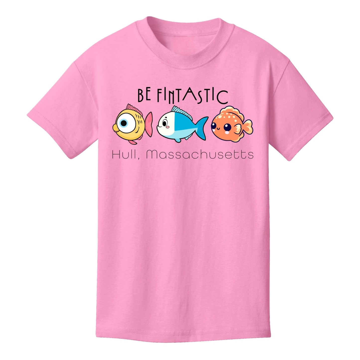 Be Fintastic, Kids 100% Cotton Tees - Baby Squid Ink