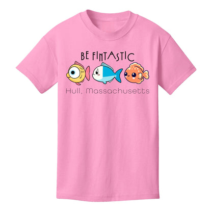 Be Fintastic, Kids 100% Cotton Tees - Baby Squid Ink