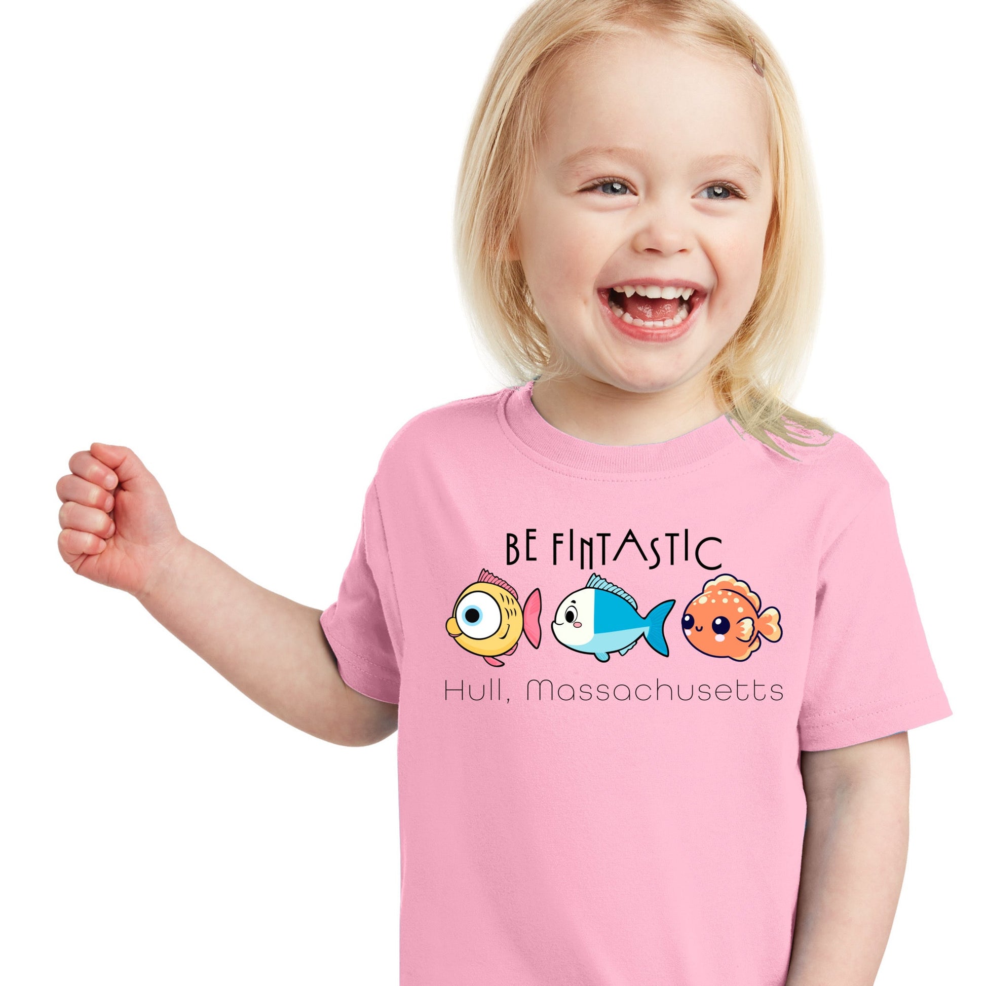 Be Fintastic, Kids 100% Cotton Tees - Baby Squid Ink