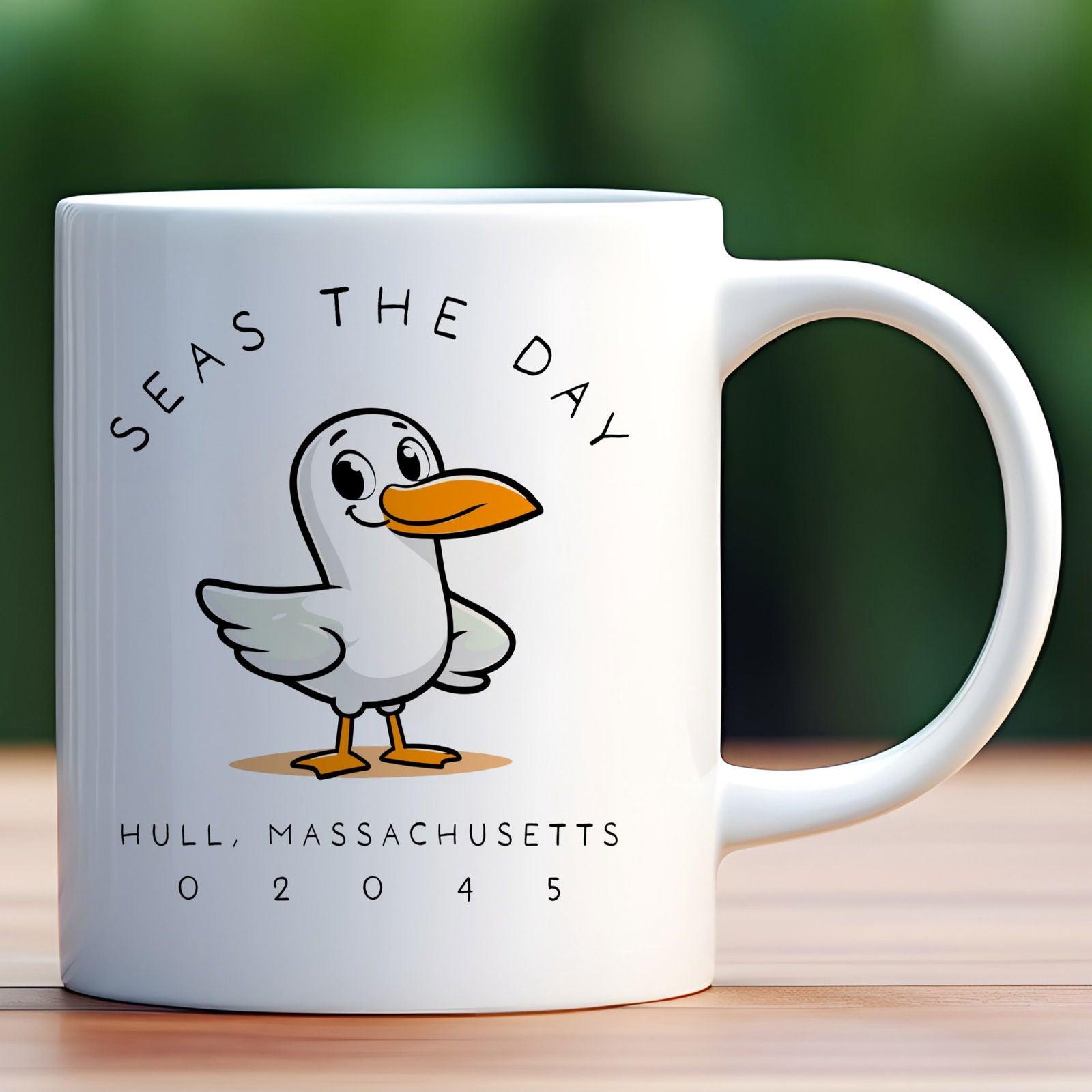 Hull MA Ceramic Mug Collection - Baby Squid Ink