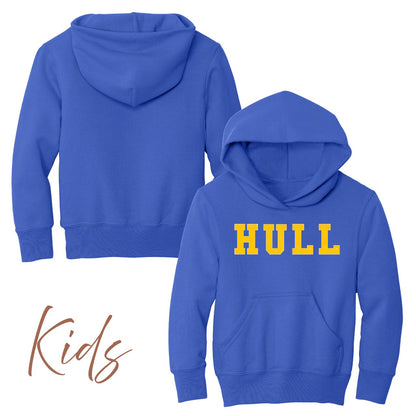 Hull MA, Fleece Sweatshirts, Kids Sizes - Baby Squid Ink