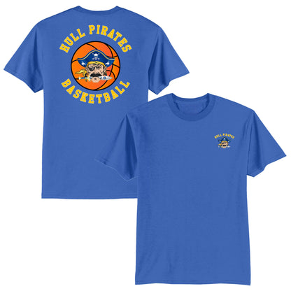 Hull Pirates Basketball, Cotton Tees, Adult Sizes - Baby Squid Ink