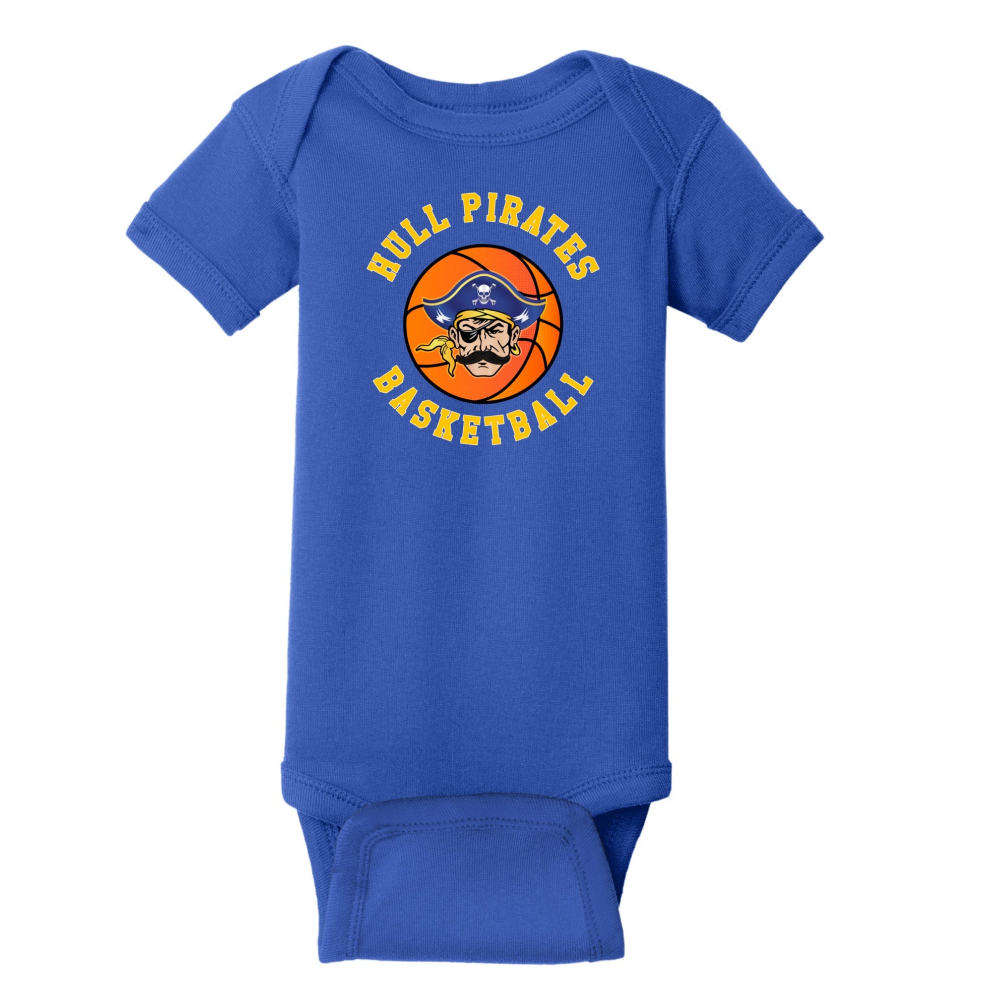 Hull Pirates Basketball, Cotton Tees, Kids Sizes - Baby Squid Ink