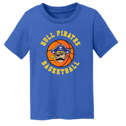 Hull Pirates Basketball, Cotton Tees, Kids Sizes - Baby Squid Ink