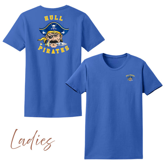 Hull Pirates, Cotton Tees, Adult Sizes - Baby Squid Ink