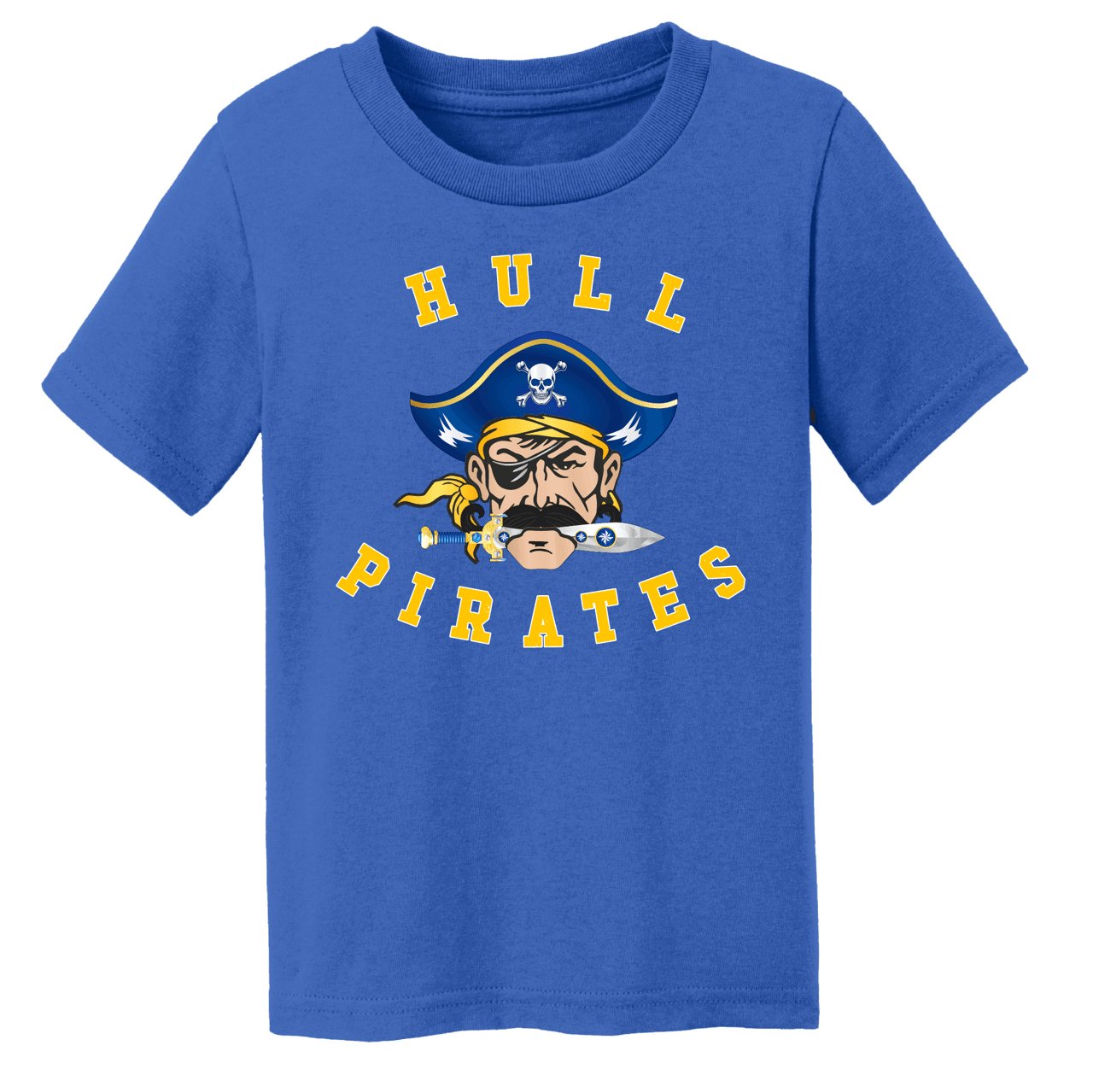 Hull Pirates, Cotton Tees, Kids Sizes - Baby Squid Ink