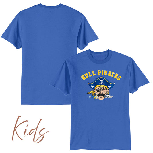 Hull Pirates, Cotton Tees, Kids Sizes - Baby Squid Ink