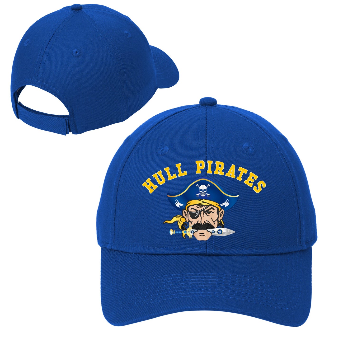 Hull Pirates, Cotton Twill Hat, Adult - Baby Squid Ink