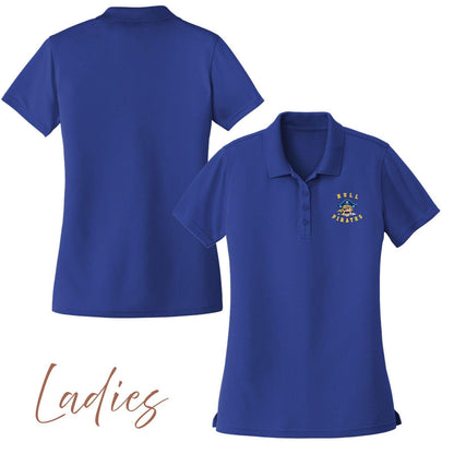 Hull Pirates, Dry Zone UV Polos, Adult Sizes - Baby Squid Ink