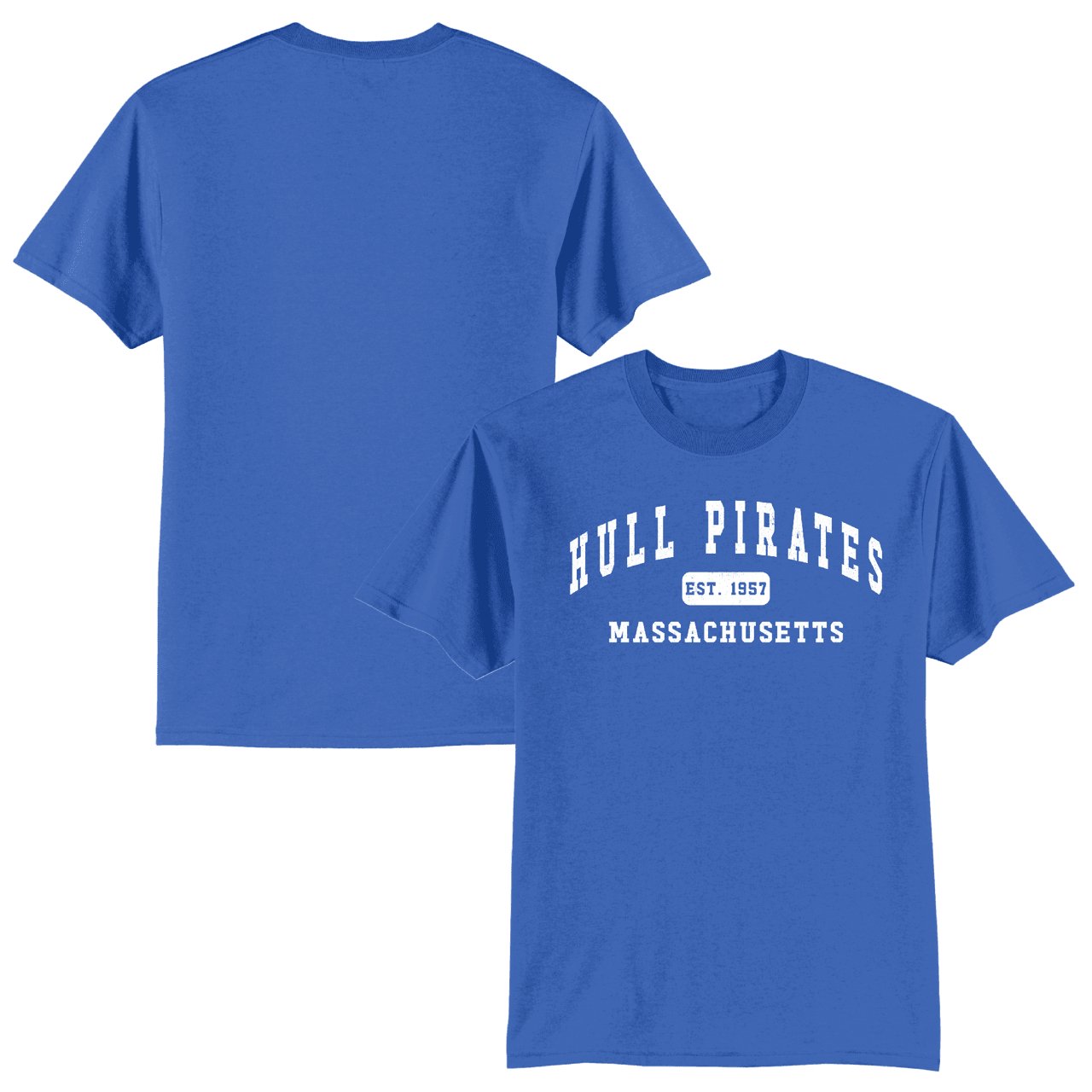 Hull Pirates Established 1957, Cotton Tees, Adult Sizes - Baby Squid Ink