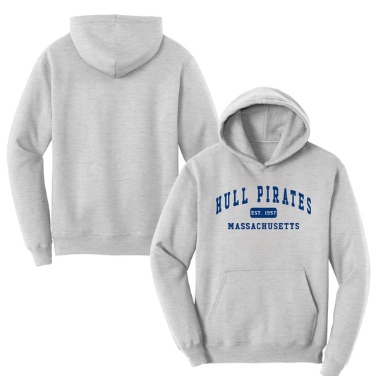 Hull Pirates Established 1957, Fleece Sweatshirts, Adult Sizes - Baby Squid Ink