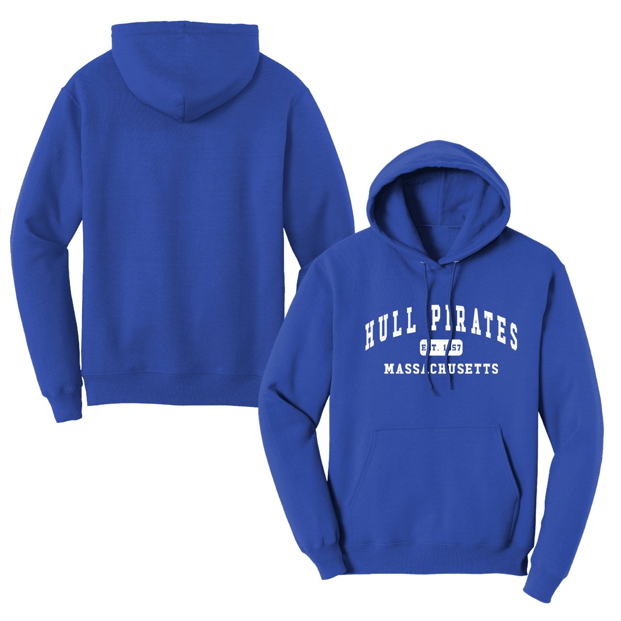 Hull Pirates Established 1957, Fleece Sweatshirts, Adult Sizes - Baby Squid Ink