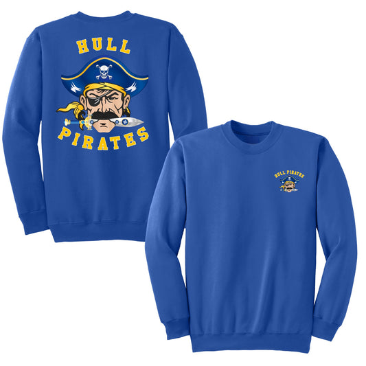 Hull Pirates, Fleece Sweatshirts, Adult Sizes - Baby Squid Ink