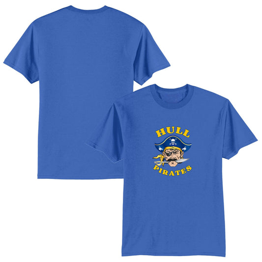 Hull Pirates Front, Kids Cotton Tee - Baby Squid Ink