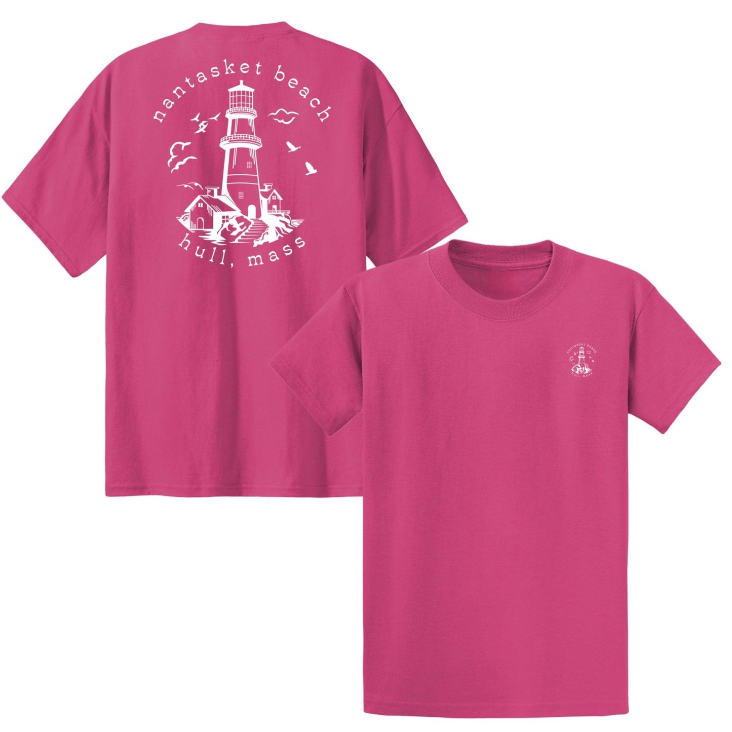 Lighthouse, Kids Cotton Tees, Hull - Baby Squid Ink